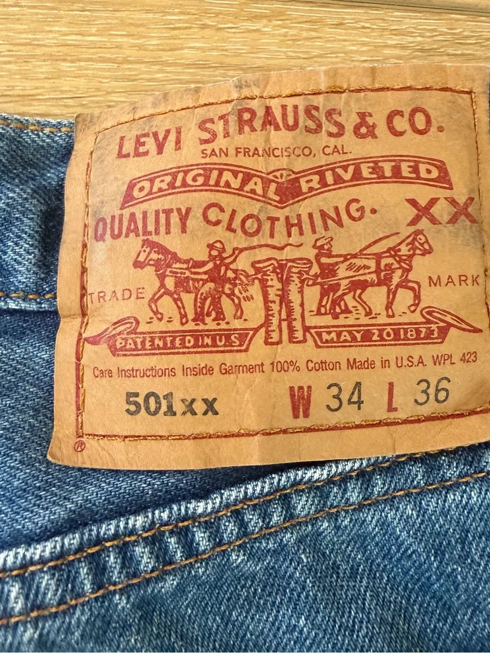 Levis levi 501xx